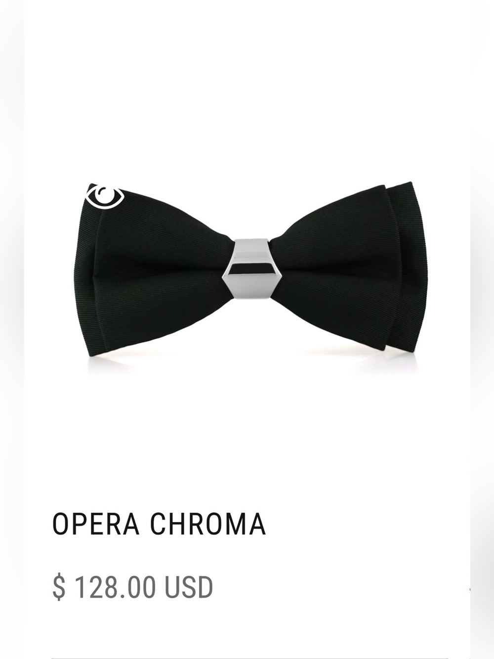 Hex tie bow tie